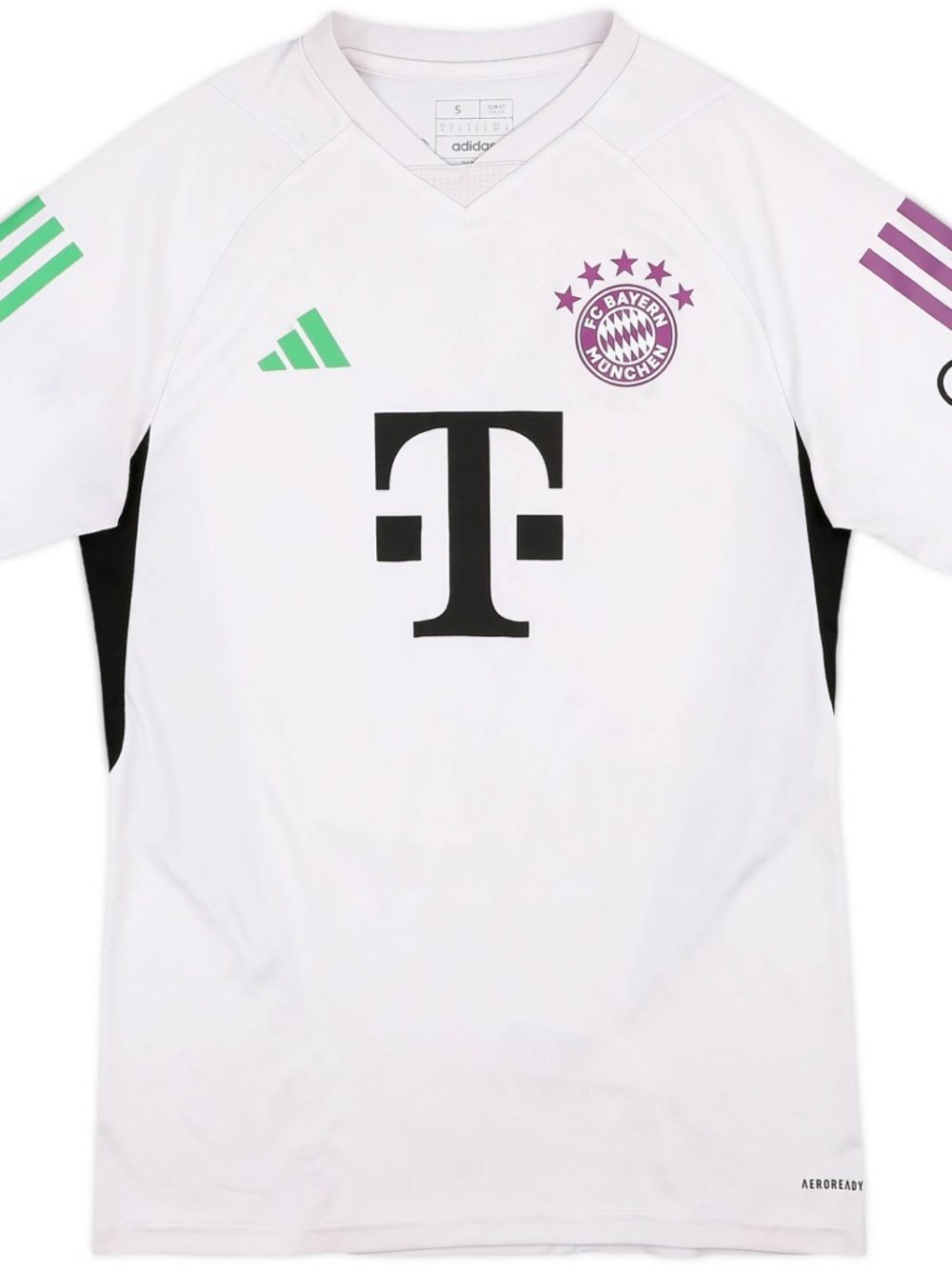 Adidas FC Bayern München Official Original Away Jersey — White 2023/24 | Size S